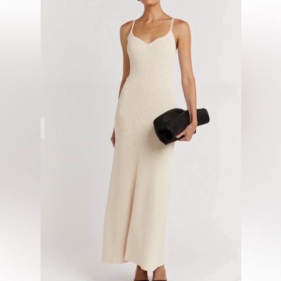 DISSH Dresses & Skirts - Dissh Koko Sweetheart Stone Knit Dress XS